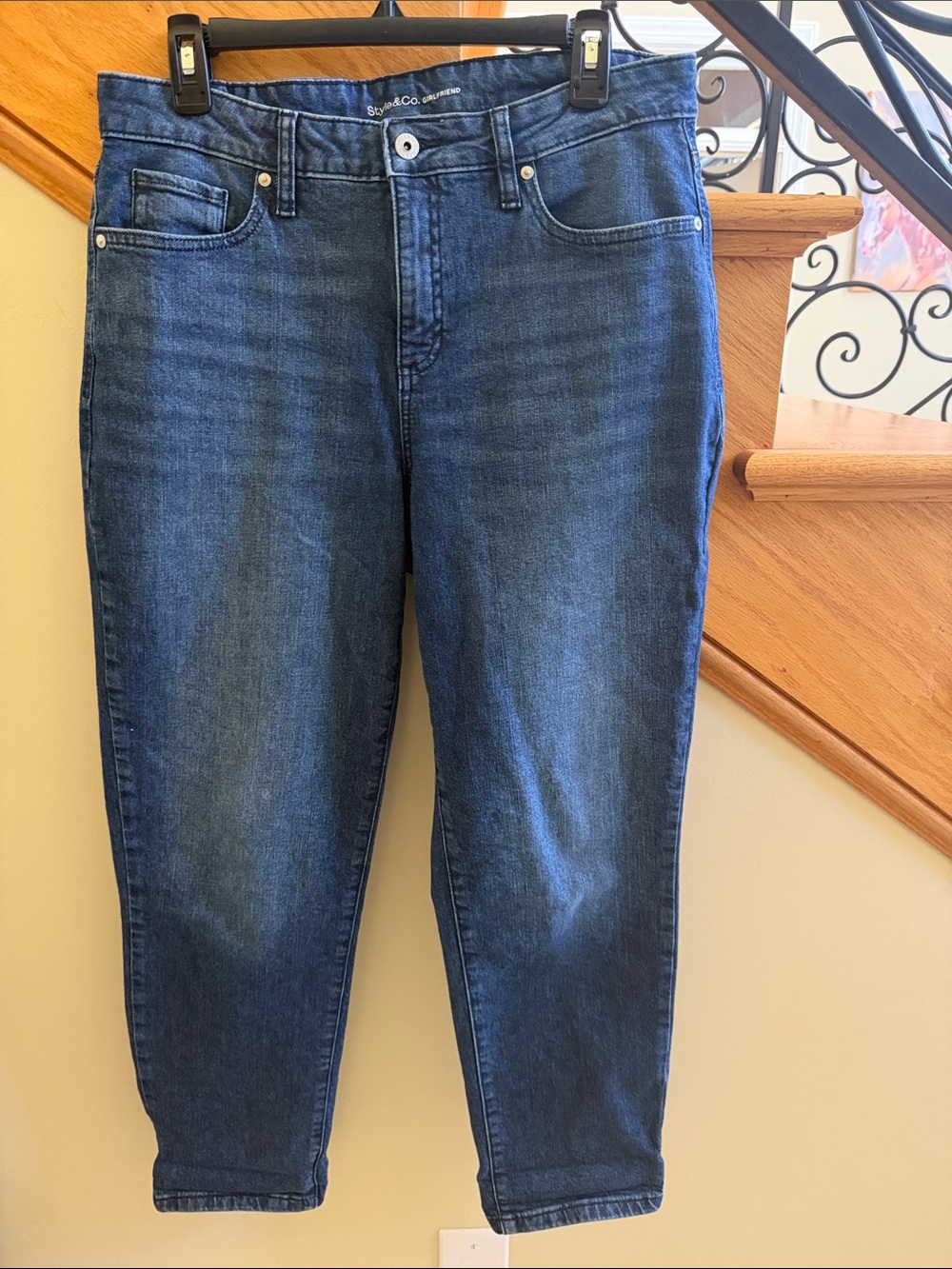 Style & Co. Stylish Blue Women’s Jeans - Girlfriend Fit Sz 10